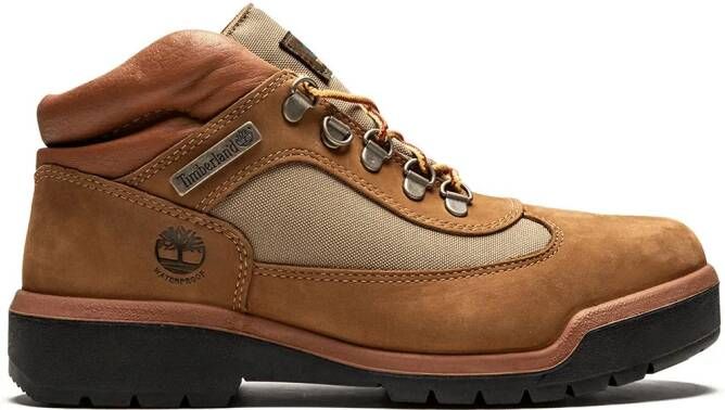 Timberland leather field boots Brown