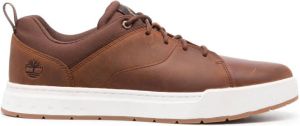 Timberland low-top lace-up sneakers Brown