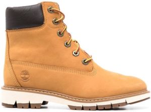 Timberland Lucia lace-up suede boots Brown