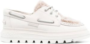 Timberland Ray City Warm Line boat shoes White