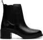 Timberland slip-on leather ankle boots Black - Thumbnail 1