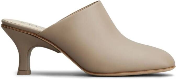 Tod's 65 leather mules Neutrals