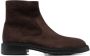 Tod's almond-toe suede ankle boots Brown - Thumbnail 1