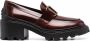 Tod's block-heel leather loafers Brown - Thumbnail 1