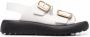 Tod's buckled leather sandals White - Thumbnail 1