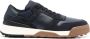 Tod's Cassetta leather panelled sneakers Blue - Thumbnail 1