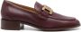 Tod's chain-detail leather loafers Red - Thumbnail 1