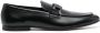 Tod's chain-embellished leather loafers Black - Thumbnail 1