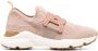 Tod's chain-embellished woven sneakers Pink - Thumbnail 1