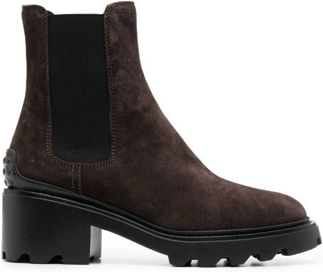 Tod's Chelsea ankle boots Brown