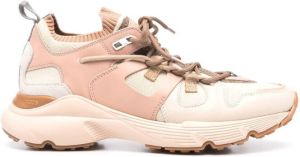 Tod's chunky lace-up trainers Pink