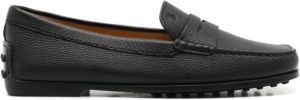 Tod's City Gommino leather driving shoes Black