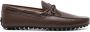 Tod's City Gommino leather loafers Brown - Thumbnail 1