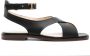 Tod's crossover-straps leather sandals Black - Thumbnail 1