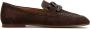 Tod's decorative-stitching leather loafers Brown - Thumbnail 1