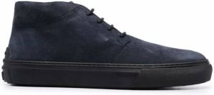 Tod's desert boot high-top sneakers Blue
