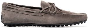 Tod's Driving moccasin loafers Grey