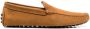 Tod's embroidered suede loafers Brown - Thumbnail 1