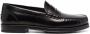 Tod's exposed stitch leather loafers Black - Thumbnail 1