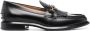 Tod's fringe-detail leather loafers Black - Thumbnail 1