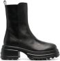 Tod's Gomma 84k leather boots Black - Thumbnail 1