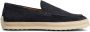 Tod's Gomma leather loafers Blue - Thumbnail 1