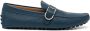 Tod's Gommini buckled leather loafers Blue - Thumbnail 1