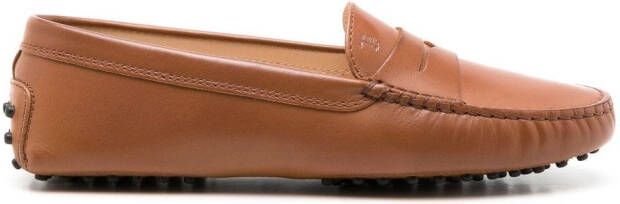 Tod's Gommini leather mocassin Brown