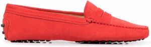 Tod's gommini mocassino loafers Red