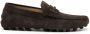 Tod's Gommino Double-T suede loafers Brown - Thumbnail 1