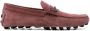 Tod's Gommino Double-T suede loafers Red - Thumbnail 1