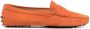 Tod's Gommino driving leather loafers Orange - Thumbnail 1