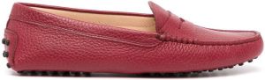 Tod's Gommino driving loafers Red