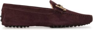 Tod's Gommino driving shoes Purple