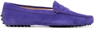 Tod's Gommino driving shoes Purple