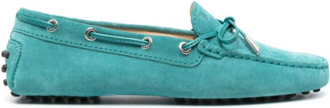 Tod's Gommino Driving suede loafers Blue