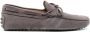 Tod's Gommino lace-up suede loafers Grey - Thumbnail 1