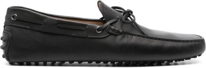 Tod's Gommino leather driving shoes Black