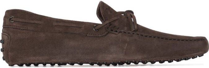 Tod's Gommino leather loafers Brown - Picture 1