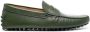 Tod's Gommino leather loafers Green - Thumbnail 1