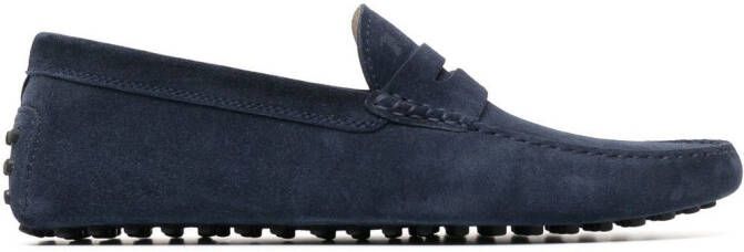 Tod's Gommino stud-sole loafers Blue