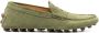 Tod's Gommino suede driving shoes Green - Thumbnail 1