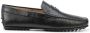 Tod's grained leather penny loafers Black - Thumbnail 1