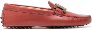 Tod's Kate Gommino driving shoes Red