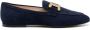 Tod's Kate suede loafers Blue - Thumbnail 1