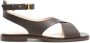Tod's Kenia leather sandals Brown - Thumbnail 1