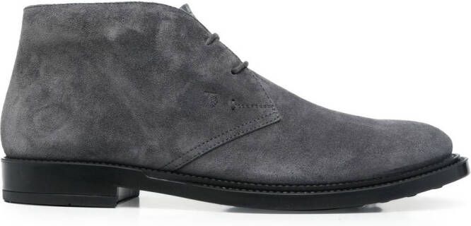 Tod's lace-up ankle boots Blue