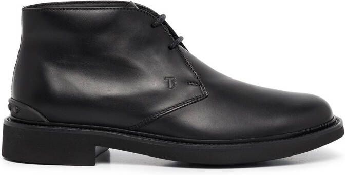 Tod's lace-up Desert boots Black