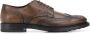 Tod's lace-up leather brogues Brown - Thumbnail 1