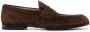 Tod's leather low-heel loafers Brown - Thumbnail 1